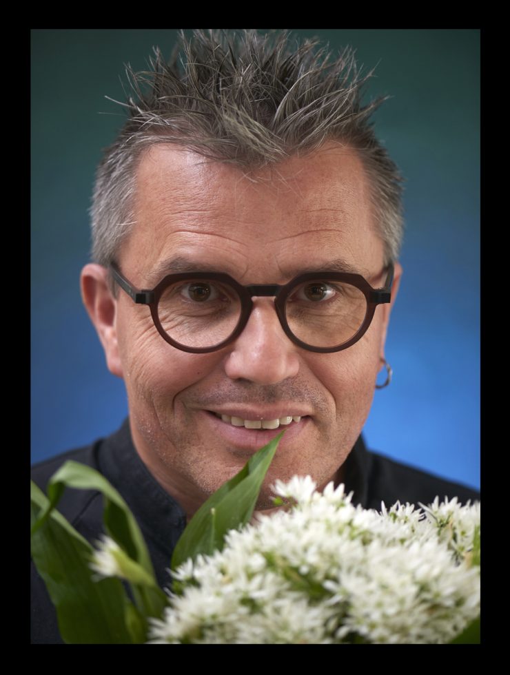 Lionel Hénaff , chef au restaurant l Allium à Quimper