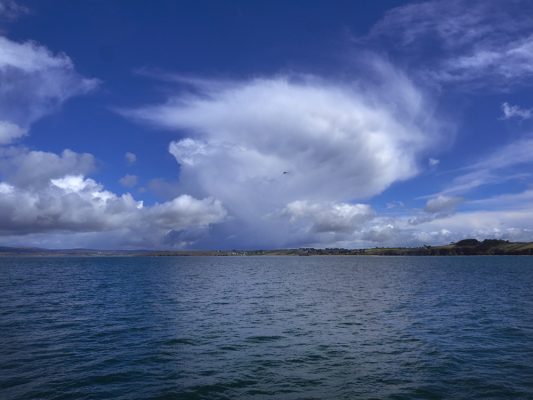 baie de Douarnenez en hiver , Finistère , Bretagne