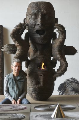 Marc Didou, sculpteur, Lesneven
