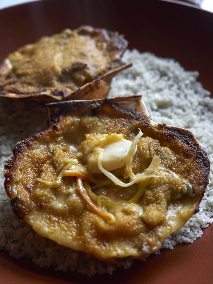 Coquilles st jacques tradition à la bretonne , Henri Pellen