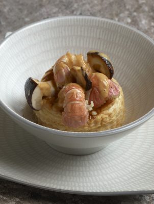 vol au vent aux langoustines , Guy Guilloux