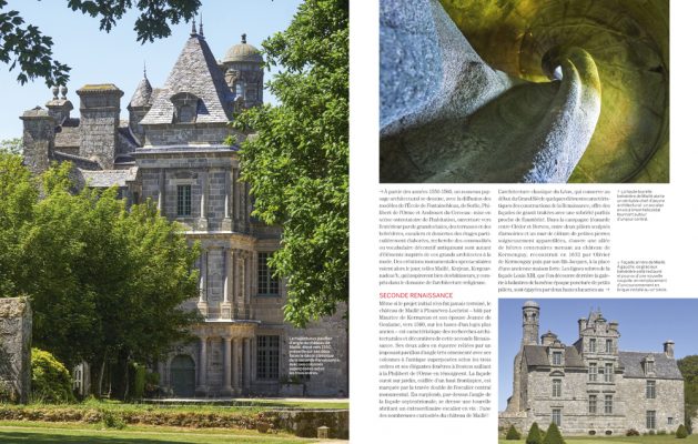 Chateaux et Manoirs en pays de Léon ,Finistère , Vmf