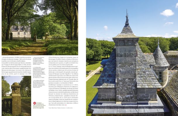 Chateaux et Manoirs en pays de Léon ,Finistère , Vmf