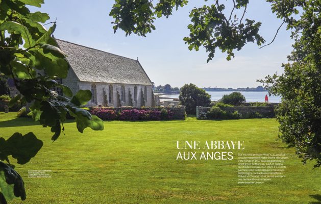 Une abbaye aux anges , Landéda , Finistère , Vmf